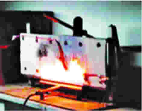 Resistance to fire with mechanical shock